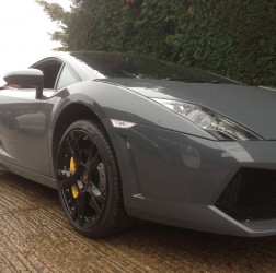 Lamborghini Gallardo 2 Piece wheels in Gloss Black